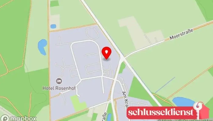 Karte von Daenicke Stahl-Metallbau GmbH Metallbauunternehmen, Aluminiumfenster, Türfachhandel, Kunststofffenster, Betrieb für Fassadenverkleidungen, Stahlbauunternehmen, Wintergartenbauer, Fensteranbieter in Isenbüttel
