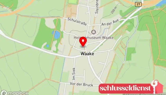 Karte von Der Stahlmeister Bekleidungsgeschäft in Waake
