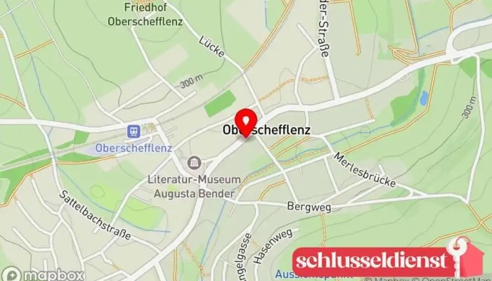 Karte von design in edelstahl Schlosserei Schefflenz Metallbauer, Metallbauunternehmen, Metallwerkstatt in Schefflenz