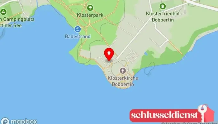 Karte von Diakoniewerk Kloster Dobbertin gGmbH Sozialeinrichtung, Pflegeheim in Dobbertin