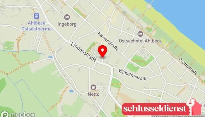 Karte von Dirk Schlosser Uhrenhersteller in Heringsdorf