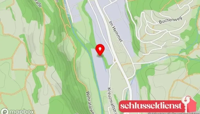 Karte von Döbele Stahlbau-Schlosserei GmbH Metallwerkstatt, Stahlbauunternehmen in Wehr