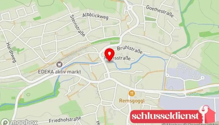 Karte von Dominik Eiberger Schlosserei - Metallbau Metallbauunternehmen in Mögglingen