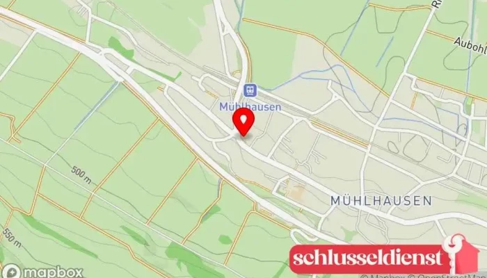 Karte von Dornhof Metallbau Metallbauunternehmen in Mühlhausen-Ehingen