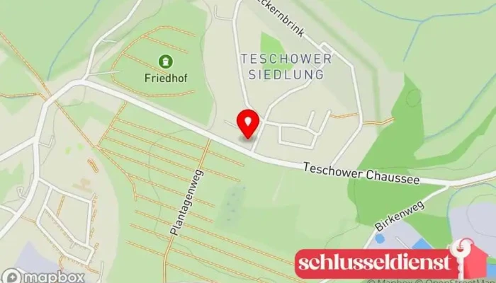 Karte von Dr. med. Anke Schlosser, Fachärztin für Innere Medizin Diabetologin u. Ernährungsmedizinerin (Termine nach Vereinbarung) Arzt in Teterow
