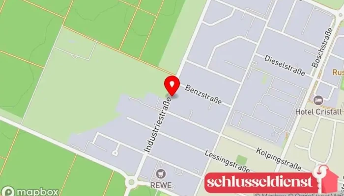 Karte von EB Metaltec GmbH Metallbauunternehmen in Waghäusel