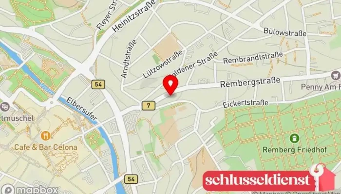 Karte von Edelstahlbörse Schlosserei und Metallbau Generalunternehmer, Metallbauunternehmen in Hagen
