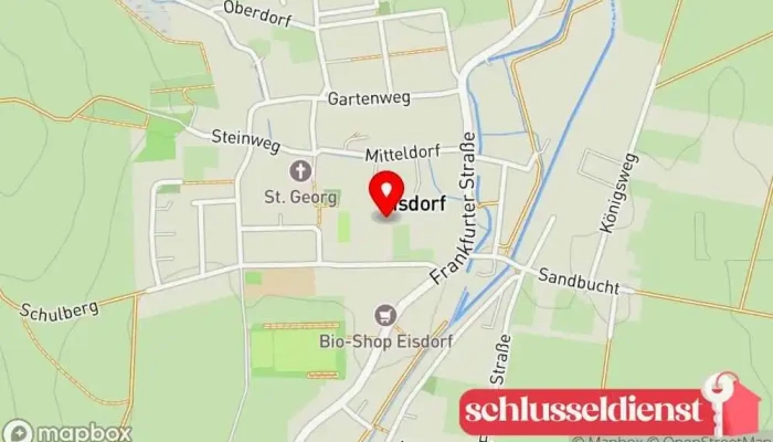Karte von Eisdorf  in Bad Grund (Harz)