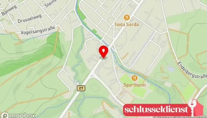 Karte von E.K Metallbau Metallbauunternehmen in Ofterdingen