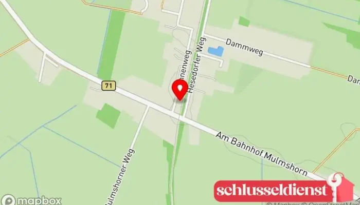 Karte von Elfers Metallbau GmbH Bauunternehmen in Rotenburg (Wümme)