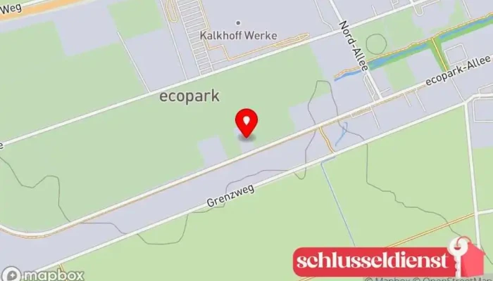 Karte von Ellers Montagen GmbH & Co. KG Stahlbauunternehmen in Emstek