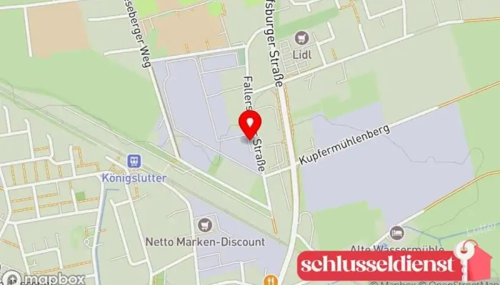 Karte von Elmschlosserei Metallwerkstatt in Königslutter