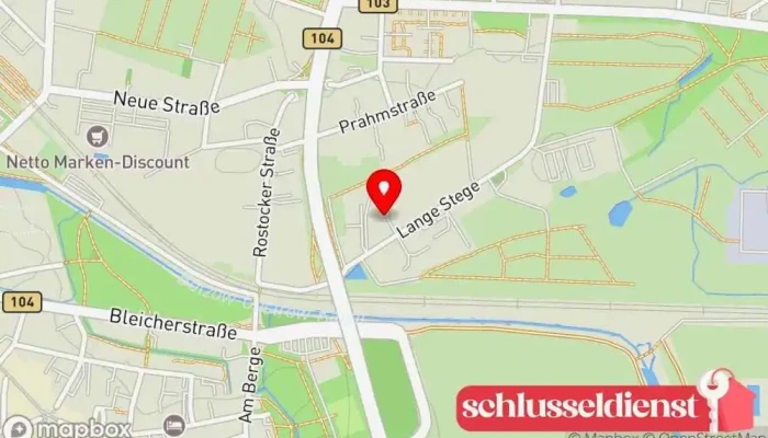 Karte von ELSTA Elektro- und Fördertechnik GmbH Metallbauunternehmen, Hersteller in Güstrow