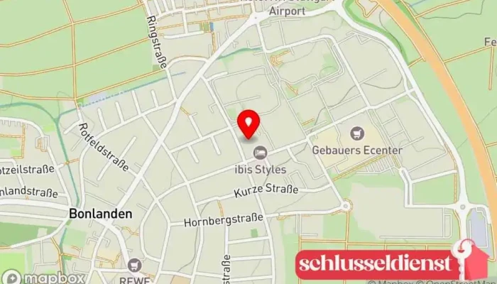 Karte von Erich Laux Metallbau Metallbauunternehmen, Metallwerkstatt in Filderstadt