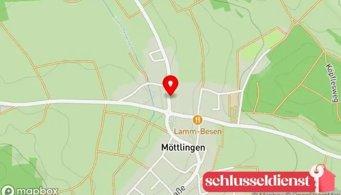 Karte von Eugen Graze Metallbau Metallbauunternehmen in Bad Liebenzell