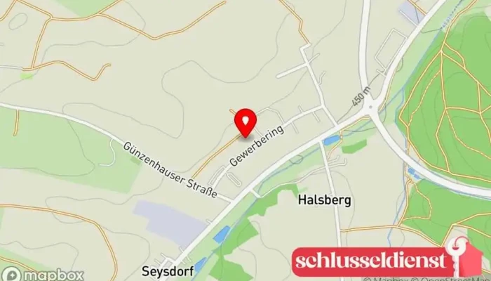 Karte von Fabisch Georg Metallbau GmbH Metallbauunternehmen in Au in der Hallertau