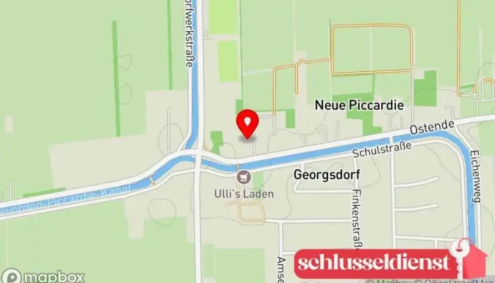 Karte von Fahrzeuge Kösters Inh. H. Nöst Autowerkstatt, Karosseriewerkstatt in Georgsdorf