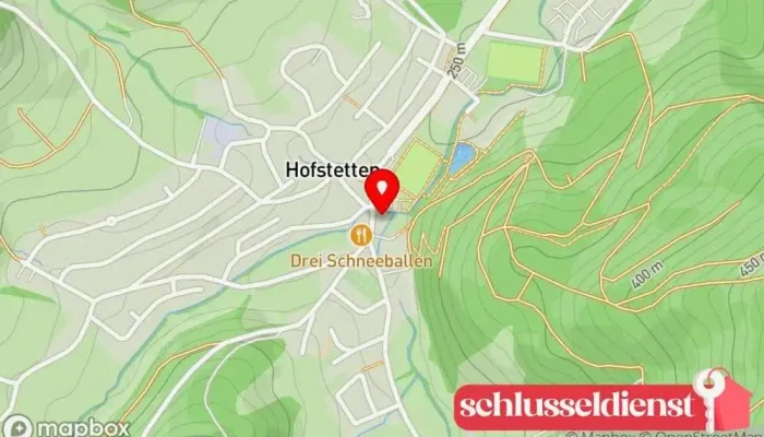 Karte von Ferienwohnung 