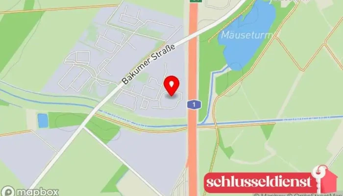Karte von Fette Metallbau GmbH Metallbauunternehmen in Bakum