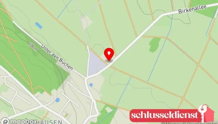 Karte von Feuerwehr Gemeinde Wölpinghausen Brandschutzdienst in Wölpinghausen
