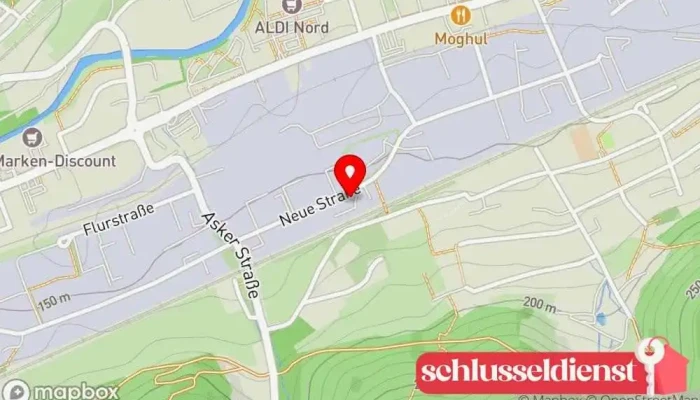 Karte von Fiwa GbR Niro-metallbau Metallbauunternehmen in Hagen