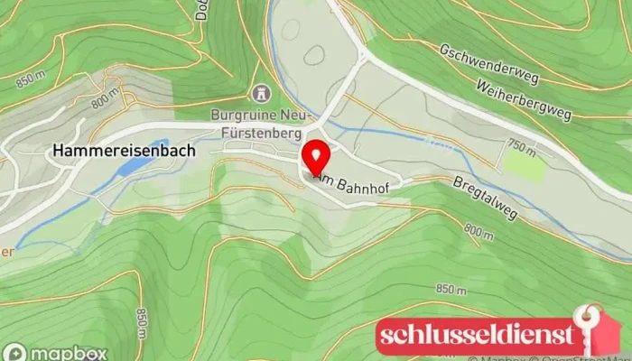 Karte von FlexiMax Bürodienst Fachhandel für Bürobedarf in Vöhrenbach