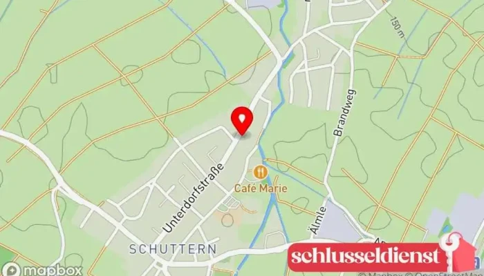 Karte von Franz Kopf Generalunternehmer in Friesenheim