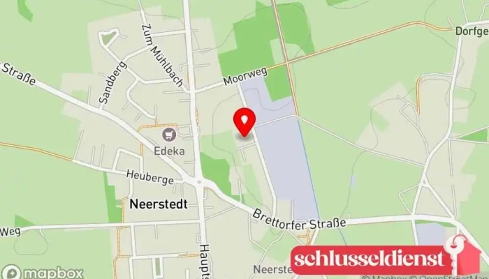 Karte von Frerichs Metallbau Bauunternehmen in Dötlingen