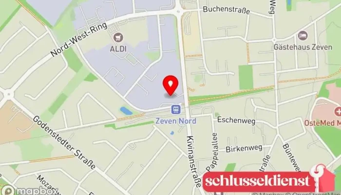 Karte von Fricke-Prüss Metallbau Metallbauunternehmen in Zeven