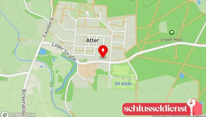 Karte von Friedrich Amelingmeyer Metallbau GmbH Auftragnehmer, Metallbauunternehmen in Osnabrück