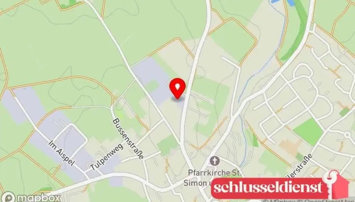 Karte von Fritschle GmbH Bauunternehmen in Uttenweiler