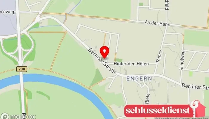 Karte von Fritz Kuhlmann Garten und Zaunbau Zaunbauer in Rinteln