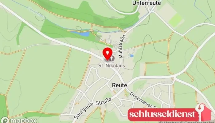 Karte von FunkenSchlosser Elektriker, Elektrotechniker in Mittelbiberach