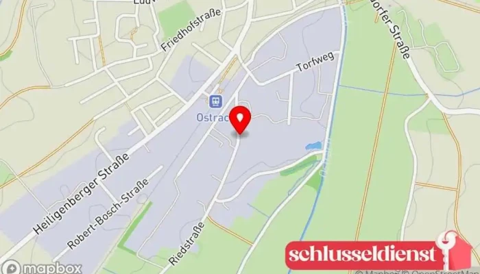 Karte von Fürst Laser- & Edelstahltechnik GmbH Metallbauunternehmen, Maschinenbauunternehmen, Metallverarbeitungsunternehmen in Ostrach