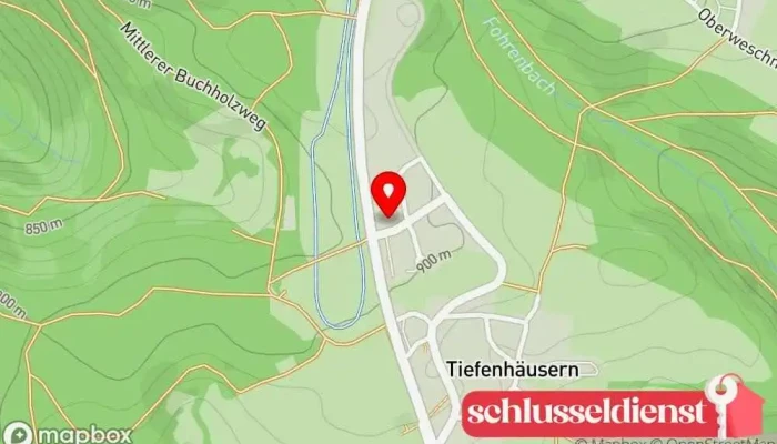 Karte von Ganzmann Form und Design Geschäft für Gartenmöbel, Gartenmöbelgeschäft in Höchenschwand
