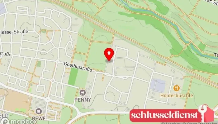 Karte von Gebr. Fackler GmbH Metallwerkstatt, Metallbauunternehmen in Sachsenheim