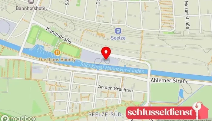 Karte von Gebr. Gieseler Service GmbH Metallbauunternehmen in Seelze