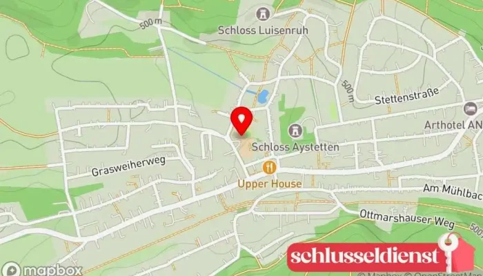 Karte von Gemeindeverwaltung Aystetten Rathaus in Aystetten