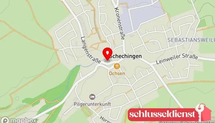 Karte von Gemeindeverwaltung Schechingen (ehemaliges Schloss Schechingen) Rathaus in Schechingen