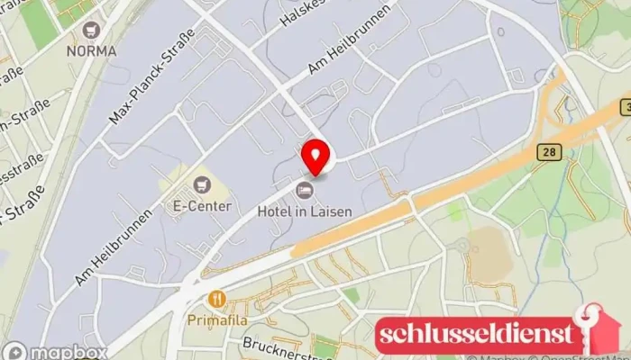 Karte von Georg Holder GmbH Metallbauunternehmen in Reutlingen