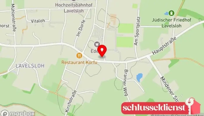 Karte von Gerling Metallbau GmbH Metallbauer in Diepenau