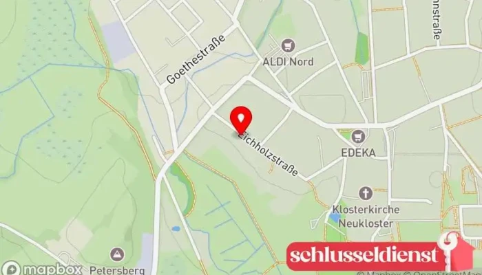 Karte von Glaserei E. Kruse Inh. Ulf Kruse Glaser in Neukloster