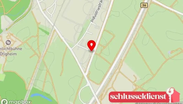 Karte von Götz Maschinenbau GmbH & Co.KG Maschinenbauunternehmen in Ötigheim