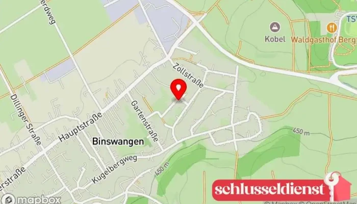 Karte von Grabowsky Metallbau Metallbauer in Binswangen