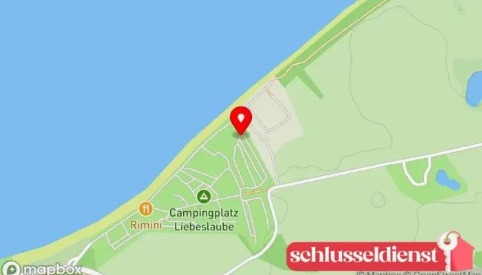 Karte von Gramkow  in Hohenkirchen