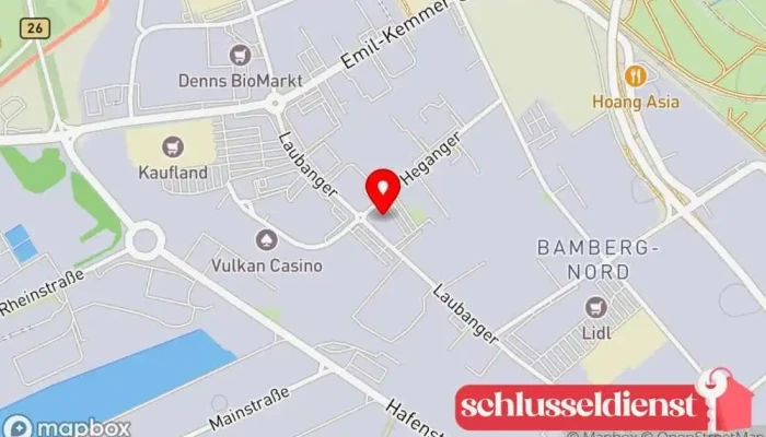 Karte von Günther Grubert GmbH Metallbauunternehmen in Bischberg