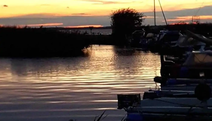 Hafen Loddin -  Sonnenuntergang - Loddin