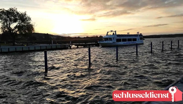 Hafen Sellin Wasserwanderrastplatz Sonnenuntergang - Sellin
