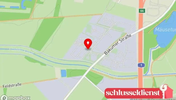 Karte von Harmer Metallverarbeitung GmbH Metallverarbeitungsunternehmen in Bakum
