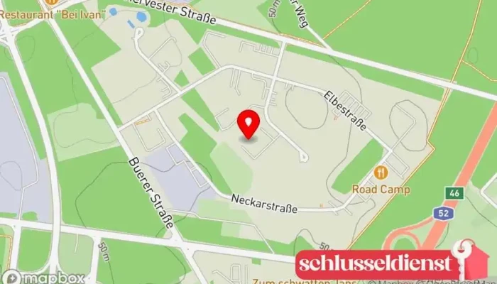 Karte von Heidenreich Metallbau GmbH Metallbauunternehmen in Marl